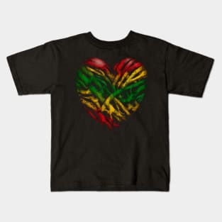 Reggae Heart Kids T-Shirt